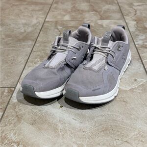 On Running Men's Sneakers in Light Gray and White